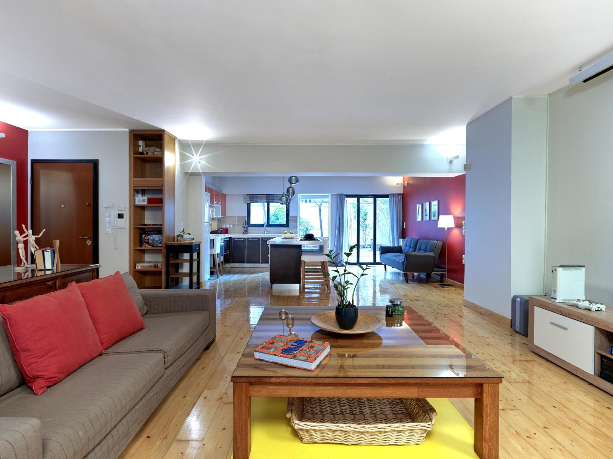 Koukaki Garden Escape Child Friendly Apartment Ateny Zewnętrze zdjęcie